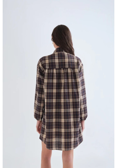 VESTIDO CUADROS