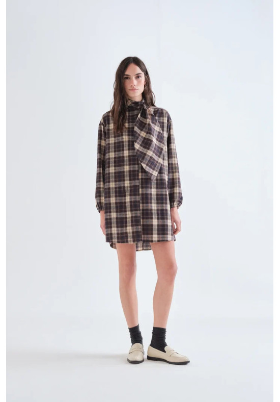 VESTIDO CUADROS